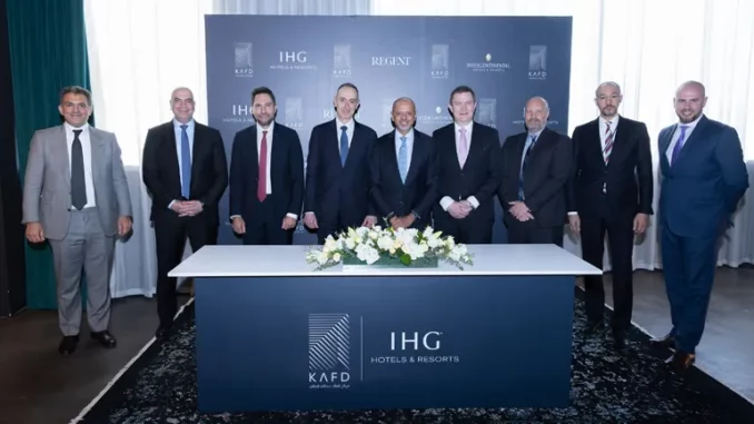 Regent and InterContinental Hotels to Open 2027 in Riyadh's King Abdullah Financial District (KAFD)